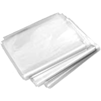 Gebuter 100 Pcs Shrink Wrap Bag- Heat Shrinkable Bag Heat Shrink Film Clear PVC Shrinkable Packaging Wrap Sealing…
